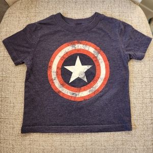 Marvel Captain America baby boy graphic tee, size 18 months